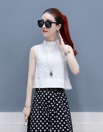 梵藜2018新款夏季女衫女装土短袖体桖t恤丅血女半袖时尚宽松无袖欧货