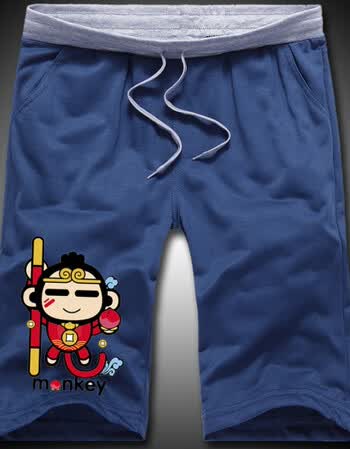 珂樊图猴年本命年孙悟空 夏季男装流行卫裤短裤半裤休闲裤子 7 m