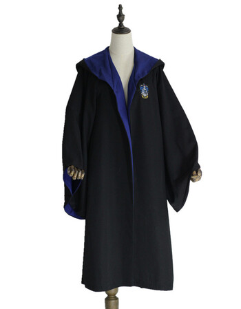 魔法袍格兰芬多校袍斯莱特林披风斗篷cosplay服装周边 拉文克劳校袍 s