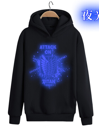 夜光全职高手卫衣队服漫画叶修蓝雨衣服加绒外套 70# l