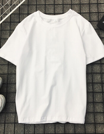 白色t恤女短袖宽松夏季2018新款韩范字母学生半袖体恤衫百搭上衣.