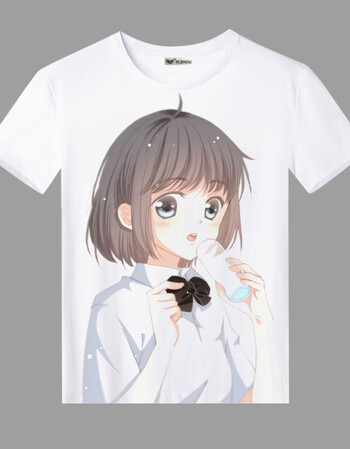 怦然心动 江应怜 狄淇儿 短袖t恤 周边动漫二次元男女同款衣服夏 4