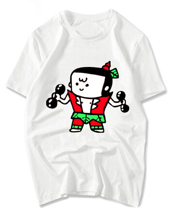 男 金刚葫芦娃恶搞文字t恤男女休闲服装基友装班服 短袖 娇小版-大娃