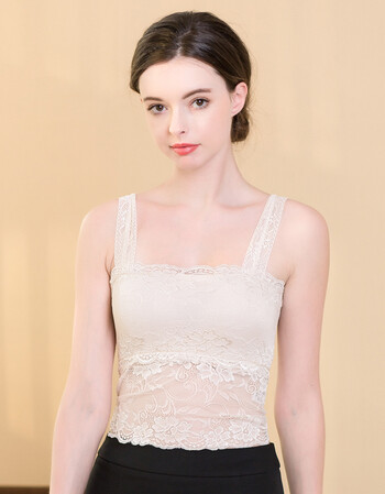 夏尔维纳2018年夏新款真丝吊带抹胸女修身带胸垫桑蚕丝防走光打底内衣