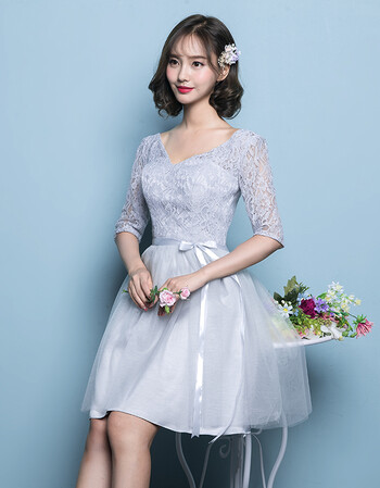 伴娘礼服女2018新款韩版短款显瘦晚礼服伴娘团姐妹裙结婚小礼 a xxl