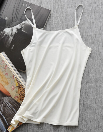 学生吊带背心打底裹胸白色抹胸长款内衣女夏qg 白色 均码