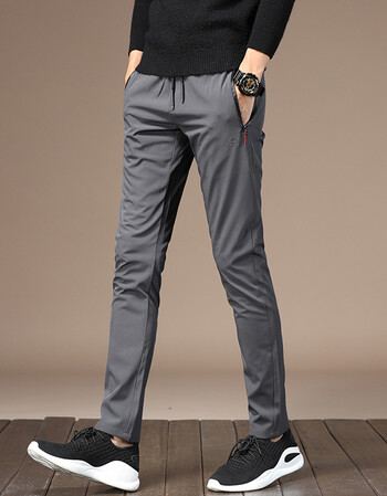 男士运动休闲青年小脚哈伦裤潮 灰色 m【图片 价格 品牌 报价】-京东