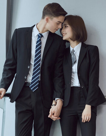 西服套装男士修身三件套新郎婚礼服结婚伴郎西装男女职业正装 需要不