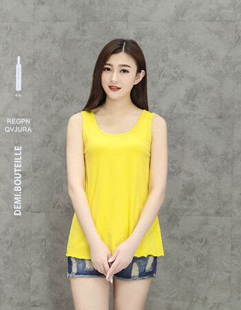 纯棉大码女背心宽松吊带衫遮肚显瘦无袖衫韩版百搭木耳边外穿上衣