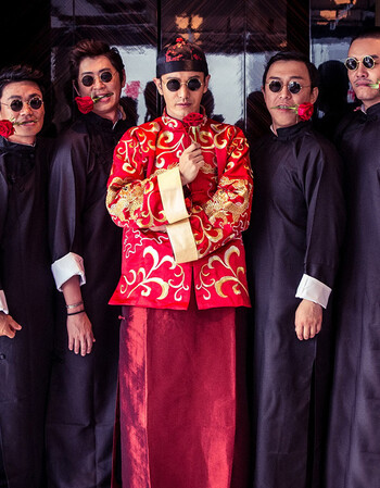 秀禾服新娘2018新款龙凤褂结婚中式礼服古代婚纱嫁衣秀和夏季男女 男