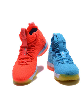 lbj篮球鞋男詹姆斯15代全明星 鸳鸯联名运动透气骑士 黑金篮球鞋 鸳鸯