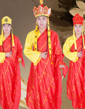 唐僧袈裟和尚僧人西游记道具道袍黄海清演出服装法海袈裟僧衣表演