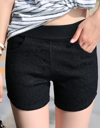 安全裤防走光女夏外穿短款百搭修身显瘦保险裤三分薄款打底裤 黑色