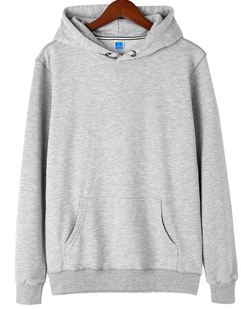 nakecy 2018年秋季新品卫衣男连帽宽松套头帽衫潮流休闲外套简约时尚