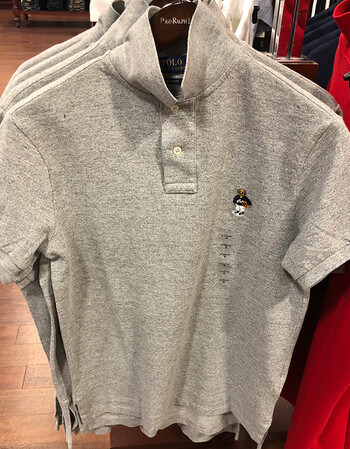 黑土18新 polo ralph lauren拉夫劳伦 男士小熊翻领polo衫短袖 款4 l
