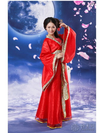 古装汉服七夕牛郎织女七仙女襦裙服装嫦娥后羿表演演出服贵妃摄影