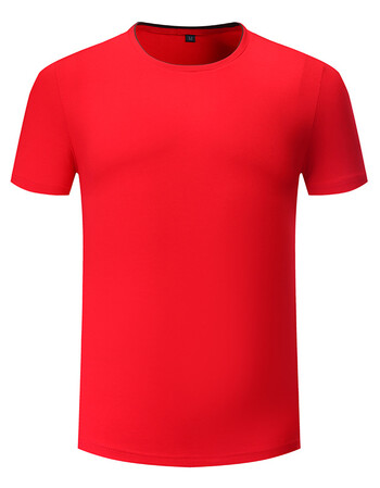 纯棉短袖t恤定制印logo同学会聚会纪念文化衫tee班服diy品质定做 红色