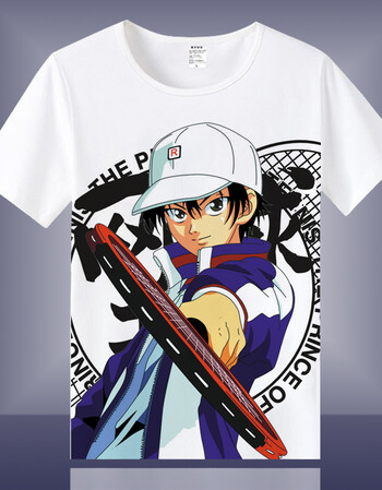 网球王子 越前龙马 手冢国光 不二周助 短袖t恤动漫周边衣服男 9 童装