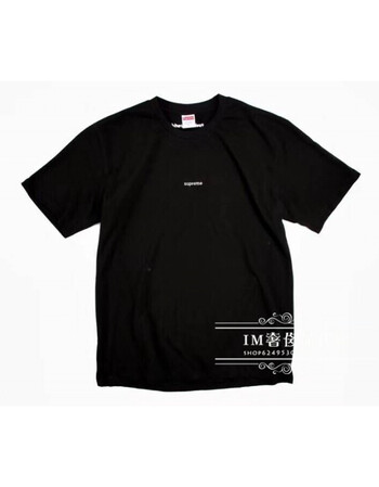 代购supreme 18ss ftw tee fuck the world 脏话刺绣 短袖t恤男女