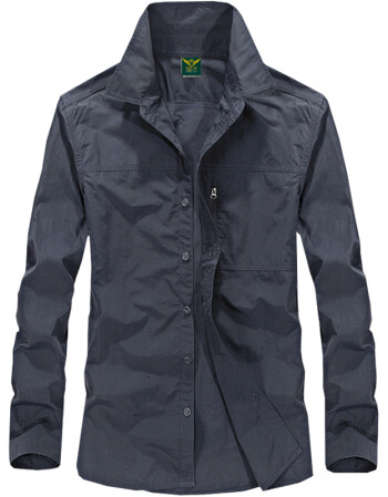 武款警特款警春夏季户外防晒薄款速干衬衫男长袖防水大码宽松快干战术