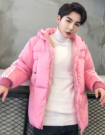 【京东精选】男士冬季外套潮流百搭厚款棉衣男冬季外套短款加厚学生