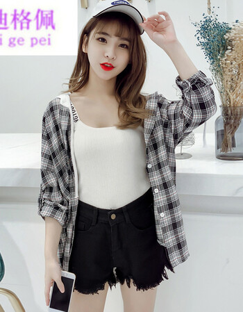 青少女中学生社会女生成人胖妹妹装少女2018秋装新款宽松连帽薄款外套