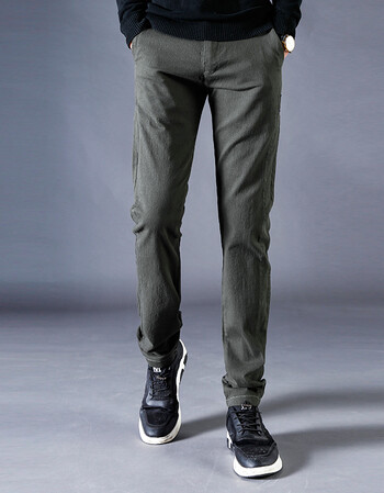 金洋船秋冬百搭松紧潮男男士休闲松紧裤 806军绿 29(腰围2尺2)