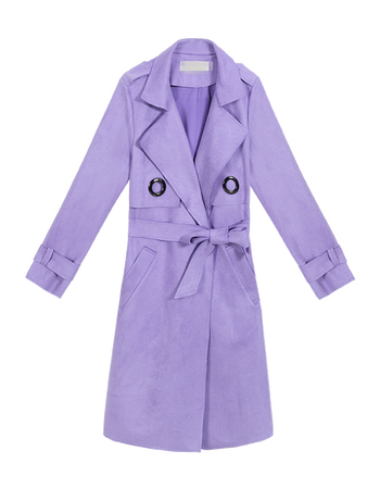 lulun风衣女中长款2018春秋装新款韩版港风lulu矮个子薄款学生收腰