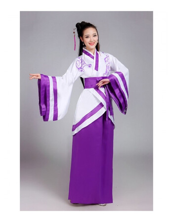 【新品促销】古装男汉服女唐装秦朝秋战国三国臣子官服汉朝大臣古代