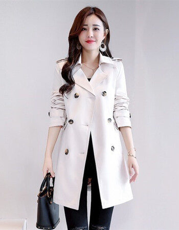 初秋时尚韩版2o18蘑菇街女装秋天衣服外套女式秋款大衣短款秋装小款