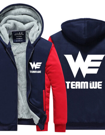 游戏王者ig卫衣男女荣耀lol衣服rng战队队服加绒外套 红插肩we 6xl