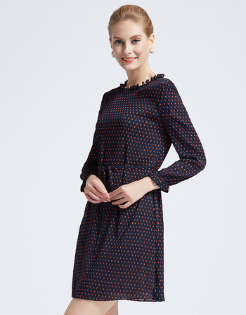 女装 连衣裙 轩妮娅(shuniye) 2016轩妮娅夏装新品连衣裙kq16211 兰桔