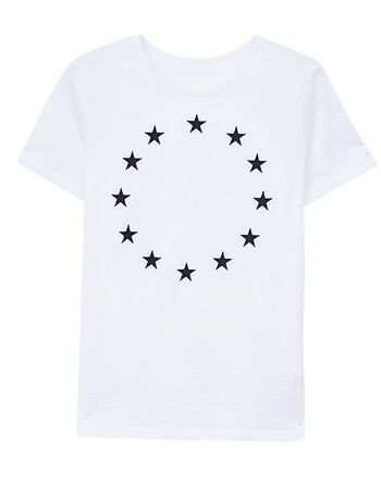 网易严选 男式星星短袖t恤 白色(整圈星) l(175/92a)