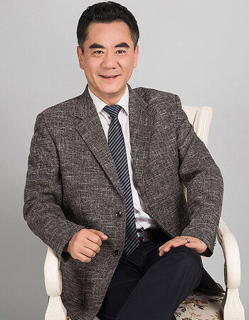 春秋新款中老年男士商务休闲西装外套爸爸装中年男西服上衣 灰色 165