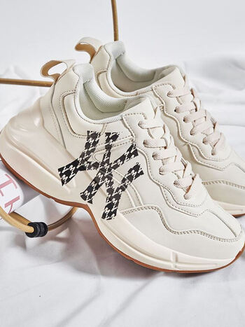 mlb韩国ck-1老爹鞋男鞋ny老虎板鞋厚底增高运动休闲鞋米老鼠潮鞋