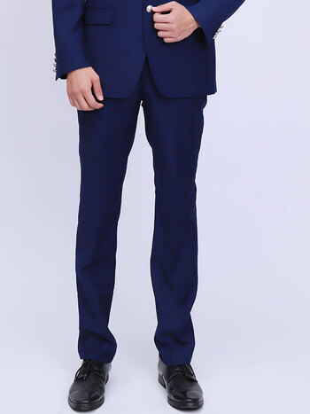 津谨岸 可开票凯迪拉克工作服4s店新款男神西裤上海高品质宝蓝色精品