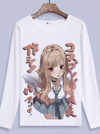 辉烈更衣人偶坠入爱河喜多川海梦动漫周边长袖t恤二次元男女衣服15xs