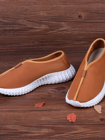 出家人布鞋轻底僧鞋旅游鞋青年休闲鞋居士鞋老北京布鞋和尚鞋土黄35