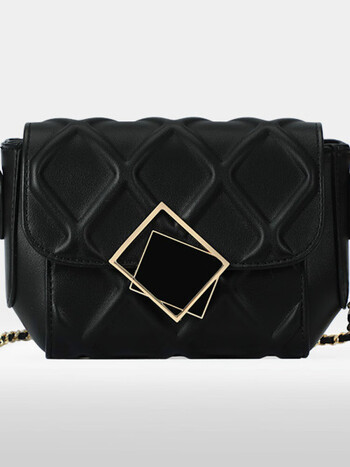 ck女包2022女包包单肩斜挎手提小金球菱格链条小方包高级感小众潮流