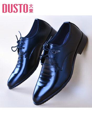 鞋靴>流行男鞋>男士商务/正装皮鞋>大东(dusto)>大东(dusto)2024新款