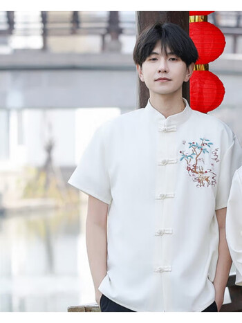 鑫格朗初中生民族风合唱演出服2024新款夏季青少年诗歌朗诵比赛学生