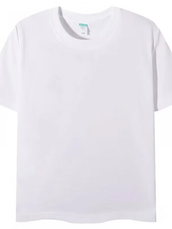 衬衫春夏炸街2024新款中大童夏款薄款男孩痞帅儿童衬衣潮纯白t恤140