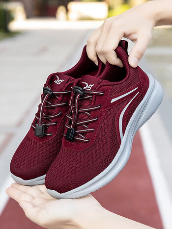 动舒悦老人鞋中老年鞋妈妈鞋女运动休闲鞋防滑软底舒适运动旅游鞋健步