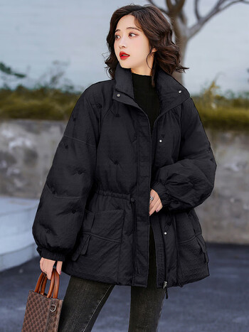 芮梦华高端品牌羽绒服女冬季2022新款别致百搭通勤仙女款时尚洋气收腰