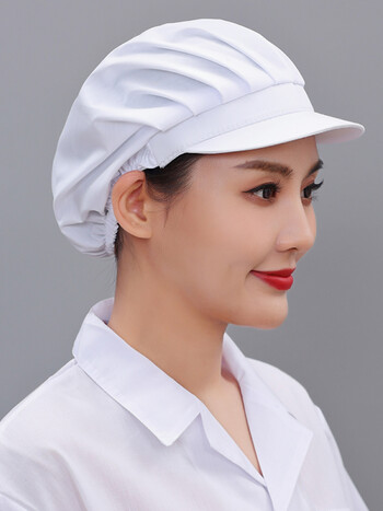 橦烨餐饮食堂专用服务员女工作帽网帽食品厨师后厨房防尘防油烟防掉发
