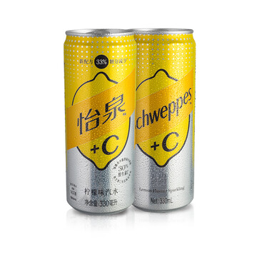 【京东商城】 【可口可乐怡泉 c 330ml×24听/箱】怡泉schweppes  c