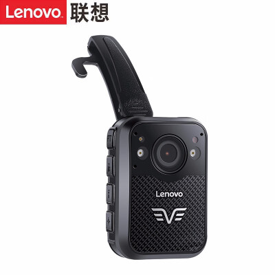 联想(Lenovo)3W内置不断电64G 执法记录仪高清 微型迷你小型摄像 行政随身工作记录仪黑色