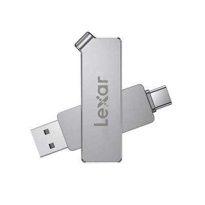 雷克沙（Lexar）D30C U盘 USB 3.1 Type-C双接口闪存盘优盘 手机电脑两用U盘 128G