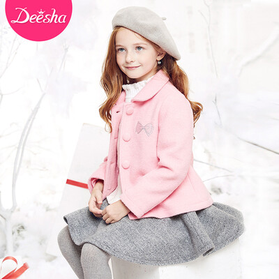 笛莎deesha女童套装儿童套装2016冬季新款品