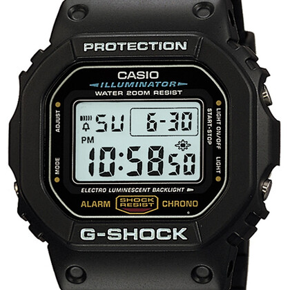 卡西欧(casio)手表 g-shock 头文字d 男士防水防震运动手表石英表 dw
